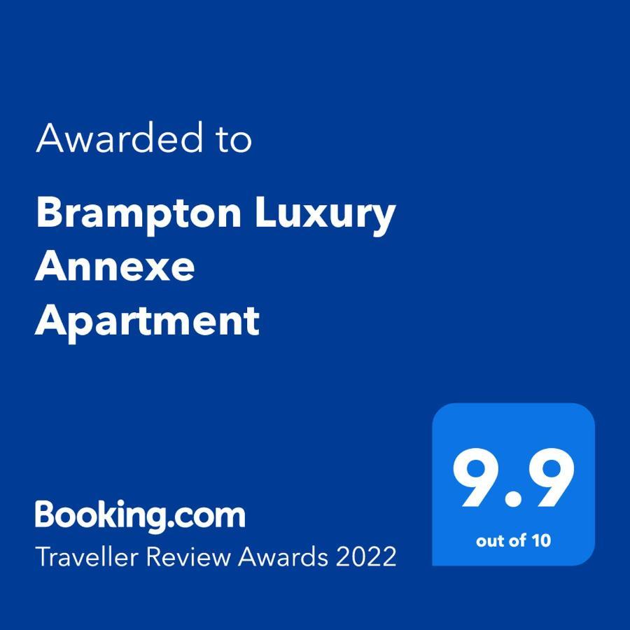 Brampton Luxury Annexe Apartment Хантингдон Экстерьер фото
